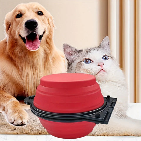 Superidag Collapsible Double Dog Bowl