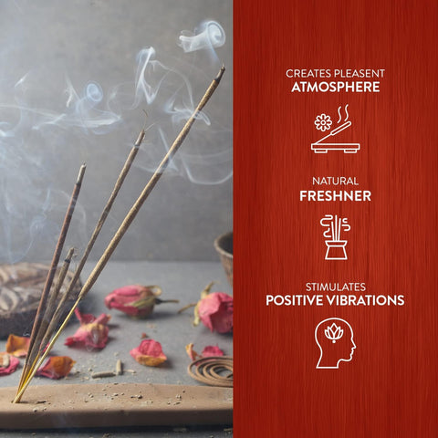 Precious Red Roses Incense Sticks (Pack of 6) by