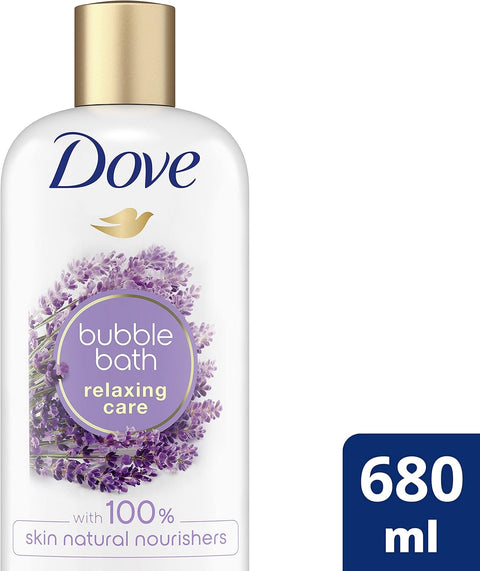 Nourishing Secrets Bubble Bath Relaxing Care Bath and Body Lavender & Chamomile Leaves Skin Feeling Soft and Smooth 680 Ml